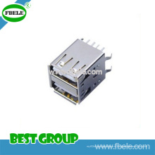 USB / a Тип / гнездо / одиночный / DIP 90 Разъем USB Fbusba2-117